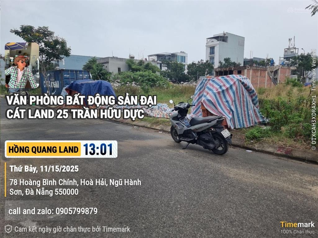 Bán cặp đất đường bùi bỉnh uyên, sát bãi tắm non nước