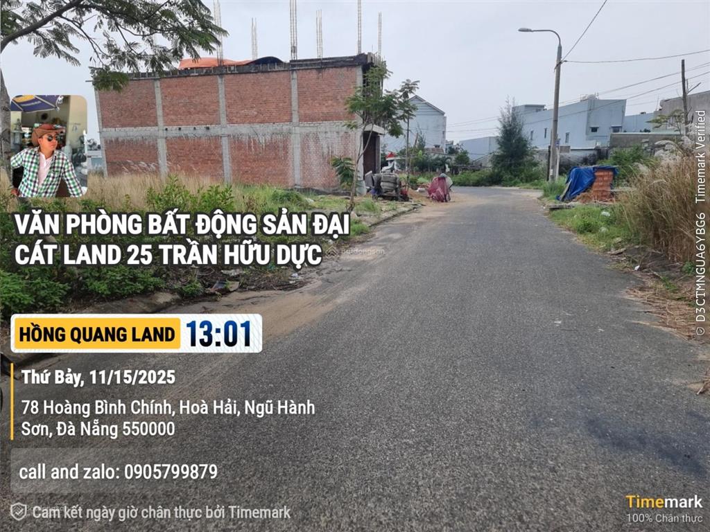 Bán cặp đất đường bùi bỉnh uyên, sát bãi tắm non nước