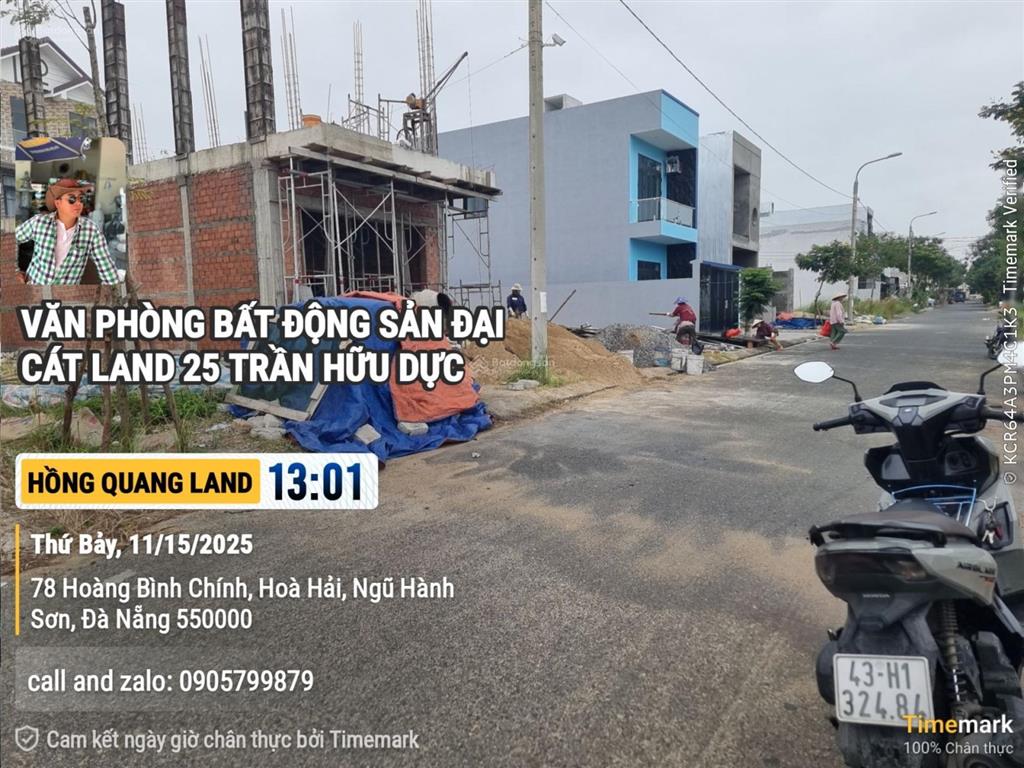 Bán cặp đất đường bùi bỉnh uyên, sát bãi tắm non nước