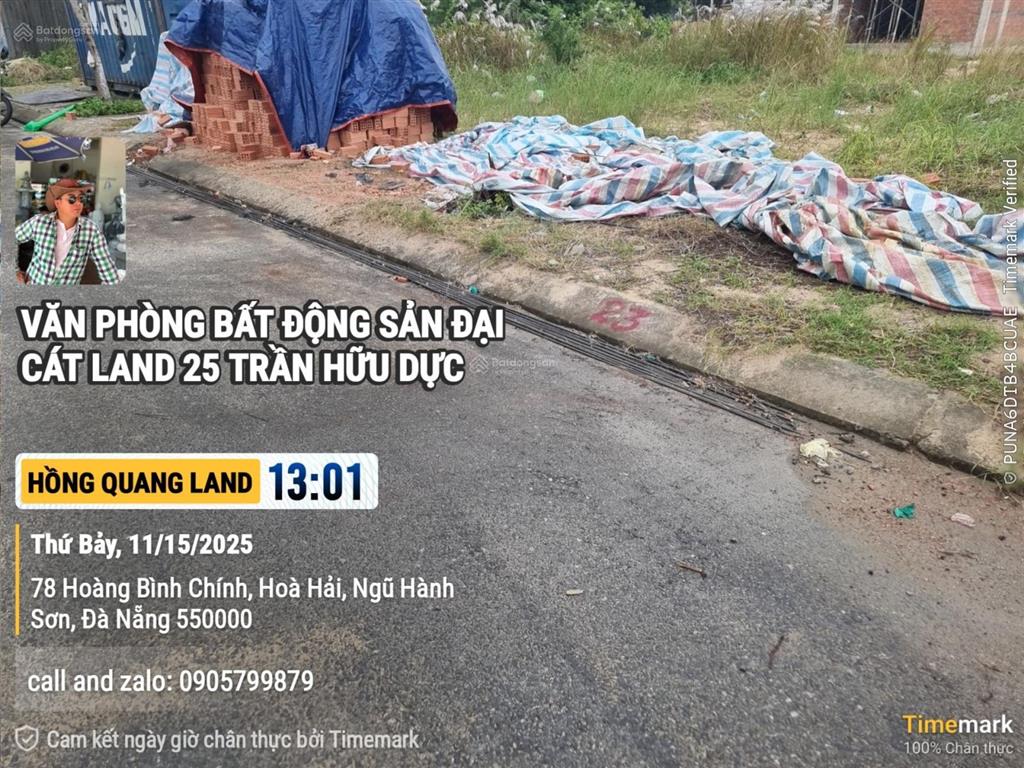 Bán cặp đất đường bùi bỉnh uyên, sát bãi tắm non nước