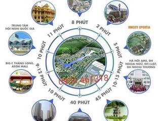 Bán shophouse mặt đường trục chính 39m, hồ nam an khánh, trục thông vinhomes, nằm giữa khu chung cư