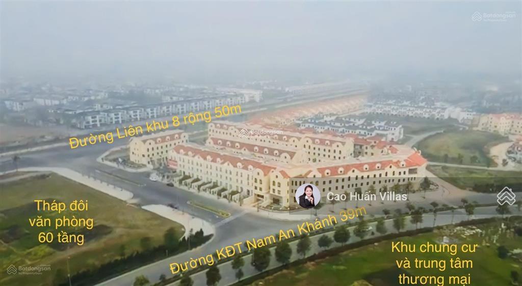 Cc bán gấp nhà 280m2 sát liên khu 8, giá 10xtr/m2 đất tại sudico, nam an khánh, hoài đức, hà nội