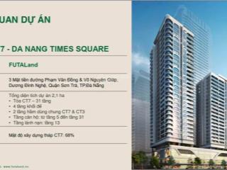 Căn hộ trực diện biển mỹ khê  sở hữu lâu dài!  time square đà nẵng