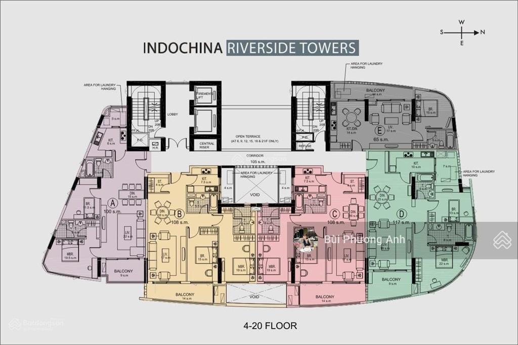 Vỡ nợ, bán gấp căn hộ view sông căn góc chung cư indochina đà nẵng