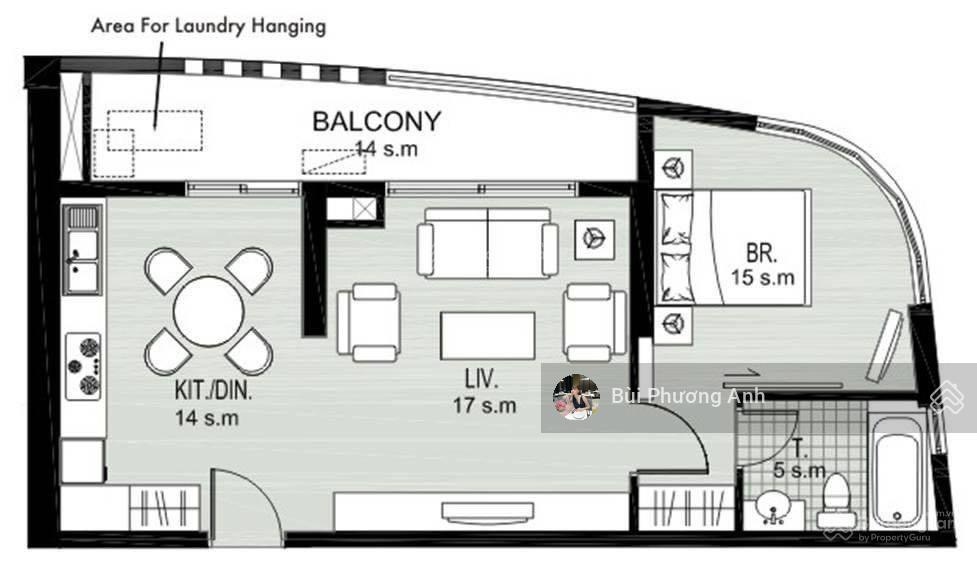 Vỡ nợ, bán gấp căn hộ view sông căn góc chung cư indochina đà nẵng