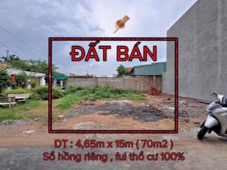 Đất khu phố 1 trảng dài gần đường nguyễn ái quốc 4.7*15m sổ riêng thổ cư 2.49tỷ đường xe hơi