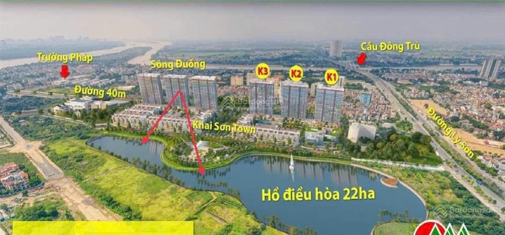 Chỉ 63trm2! sở hữu căn 3n3vs 119m2 ban công đông nam, trung tâm hồ, nhận nhà quý iv/2025