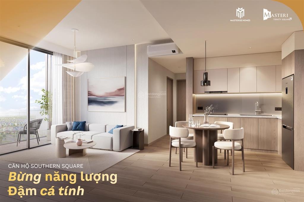 Hót! chỉ 600 sở hữu căn 1n + full nội thất cao cấp, đông nam rẻ đẹp tại masterise trinity square