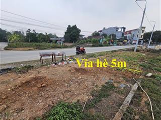 Bán đất mặt đường dh7 (xuân phương)  phường phú thọ  gần ngã tư, vỉa hè, contener tránh