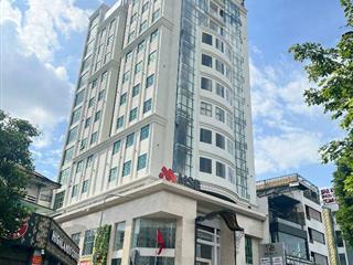 Bán tòa nhà mặt tiền trung tâm Quận 3 ngay CMT8, DT: 9x27m, nở hậu 13m, Hầm - 7 tầng.