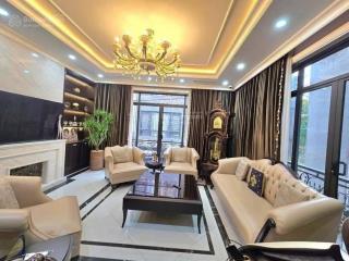 Bán nhà phố hồng tiến, sổ đỏ 50m2 * m tiền 5m + thang máy gara oto 7 chỗ, ngõ thông 4m, 12,85 tỷ