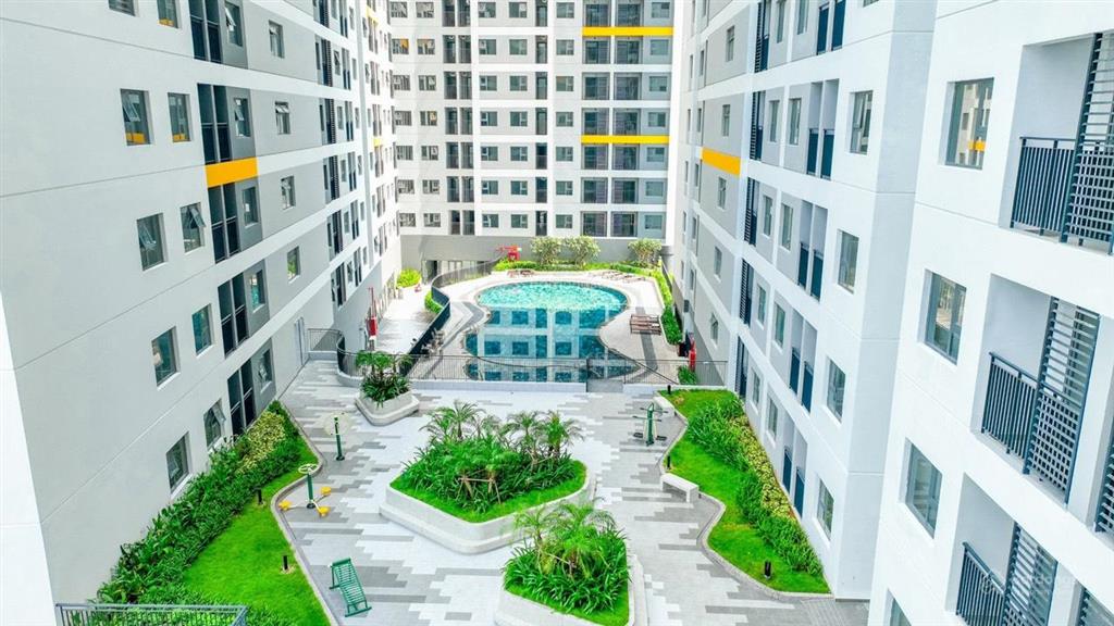 Cho thuê căn hộ view triệu đô, căn studio (1pn) 3,5 triệu /tháng, có hồ bơi, công viên đầy đủ