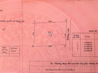 Siêu phẩm 115m2, mặt tiền rộng 9m, trục chính kinh doanh xã phú cát. giá mềm