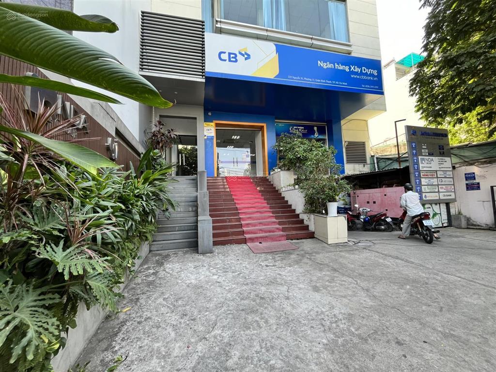 Cho thuê văn phòng sàn 154m2 view kính sáng tại nguyễn xí  bình thạnh