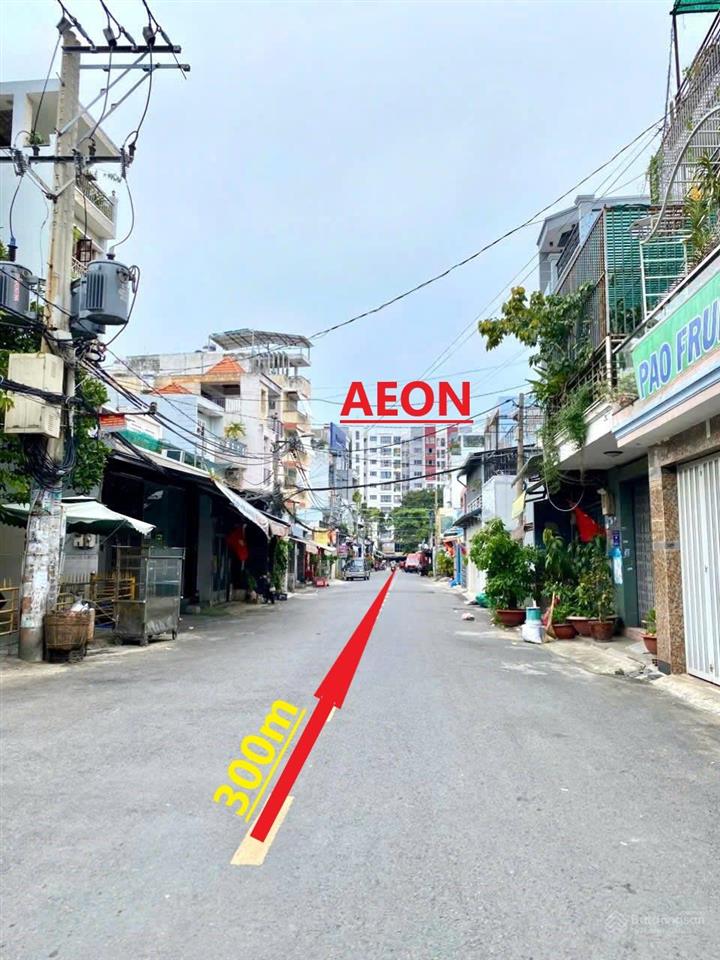 Bán nhà 5x12m  đoàn giỏi, cách aeon tân phú 300m  chỉ 5.15 tỷ tl