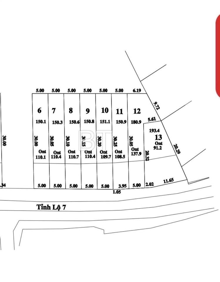 Bán đất tại tỉnh lộ 7, 17 tỷ, 150m2, giá tốt, chính chủ