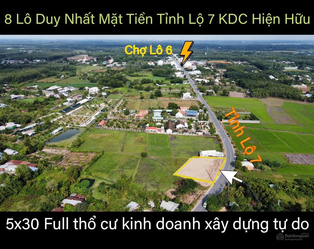 Bán đất full thổ cư đường tỉnh lộ xe container có gpxd 2 lầu giá rẻ hơn ngân hàng định giá