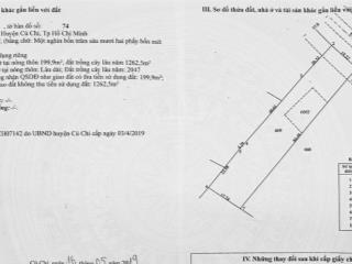 Bán kho, nhà xưởng tại xã nhuận đức, củ chi, hcm, 8 tỷ, 1500 m2