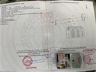 Bán đất tại an nhơn tây, củ chi, hcm, 1,35 tỷ, 300m2 giá ưu đãi