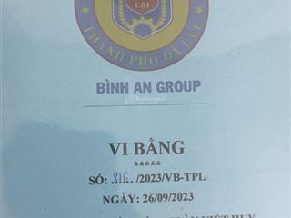 Đất ngộp cần bán gấp 2 lô tại phường 7, tp đà lạt