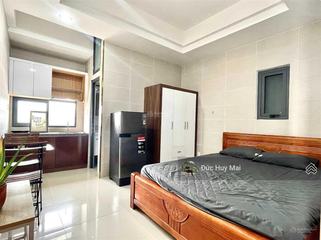 Cho thuê phòng full nội thất, trang bị mới 100% mặt tiền đường huỳnh tấn phát