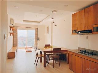 Cho thuê chung cư mỹ phú quận 7 giá rẻ chỉ 11,5 triệu / tháng 1pn 2wc có nội thất, tầng cao.