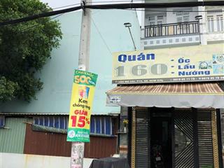Bán gấp nhà mặt tiền 160 mễ cốc phường phú định tp hcm