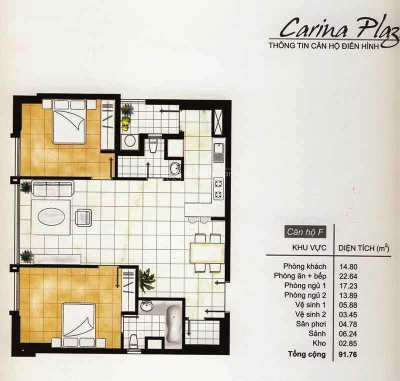 Chuyên bán ch carina,căn 86m2 giá 2.85tỷ,91m2 giá 3 tỷ,99m2 và 105m2 giá 3.4 tỷ. 0907 383 *** châu