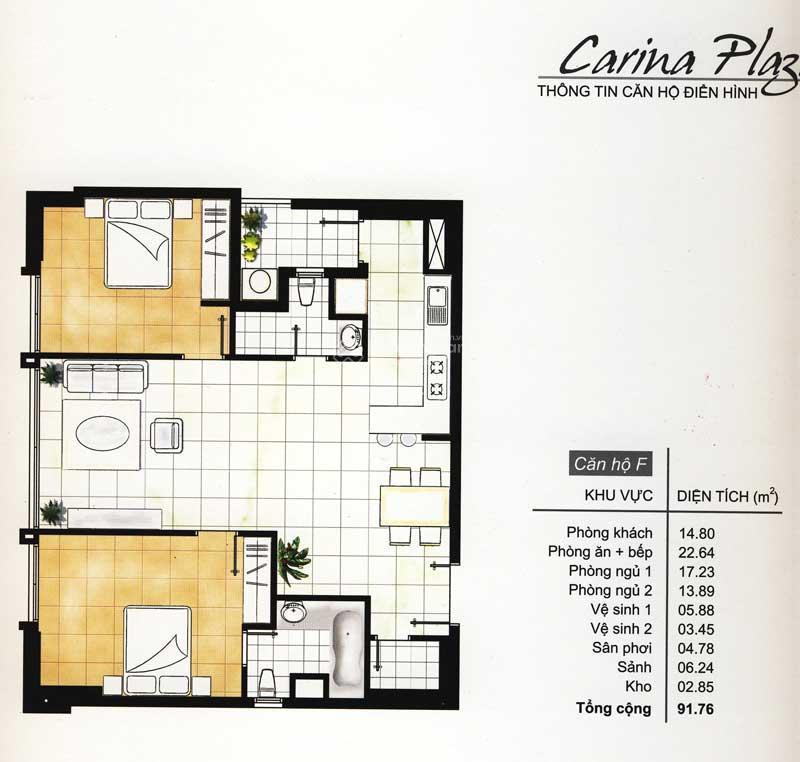 Chuyên bán ch carina,căn 86m2 giá 2.85tỷ,91m2 giá 3 tỷ,99m2 và 105m2 giá 3.4 tỷ. 0907 383 *** châu