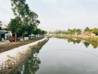 Bán biệt thự vườn mặt tiền sông trục chính chỉ 9ty19  đất 220m2 hướng bắc nhìn sông