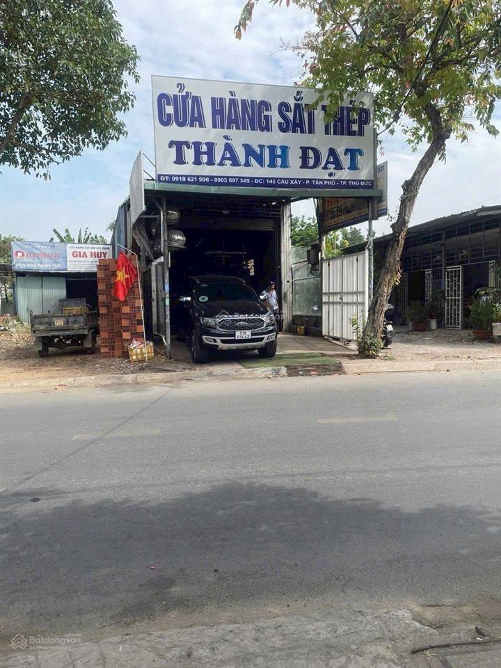 Ngộp quá cần ra hàng gấp lô đất mặt tiền đường cầu xây, p.tân phú, quận 9, gần tàu điện metro