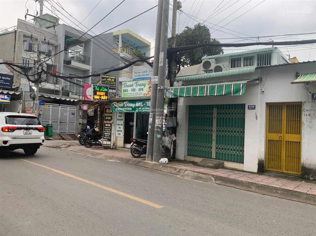 Bán nhà cấp 4 mặt tiền đường 22, phước long b, quận 9, khu dân cư, đầy đủ tiện ích, shr