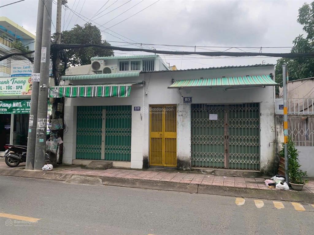 Bán nhà cấp 4 mặt tiền đường 22, phước long b, quận 9, khu dân cư, đầy đủ tiện ích, shr