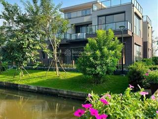 Biệt thự kênh đào waterpoint 441m2 view sông, khu compond, giảm 5,5 tỷ, giá gốc cđt, cách pmh 35p