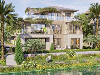Biệt thự đảo the pearl 396m2, số lượng có hạn, thanh toán 36 tháng, phong cách địa trung hải