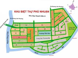 Cần bán 2 nền biệt thự phú nhuận 15*18=270m2 giá 83tr/m2  0978 999 ***