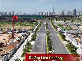 Bán đất sổ đỏ mặt tiền đường liên phường  vị trí đắc địa, gần global city