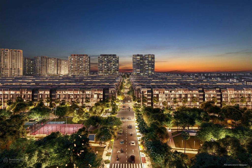 Bán nhà phố 5 *20 =100m2 mặt tiền đường liên phường sắp thông xe 8/11 sát bên global city