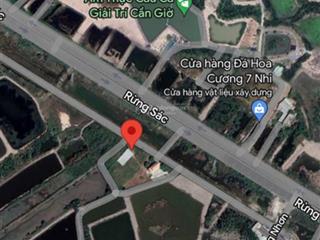 Bán gấp đất 680m2, có 300m2 thổ, mt rừng sát, bình khánh, cần giờ. giá 25tr/m2.  0938 888 ***