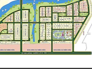 Bán lô góc 9x21m.dt 185m2. đối diện công viên. kdc sadeco pk a,nhà bè. giá  115tr. 0938 888 ***