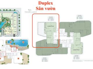 Chính chủ cần bán căn vvip nhất dự án căn hộ duplex sân vườn dành cho khách vvip