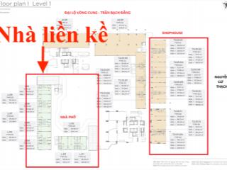 Bán nhanh căn nhà liền kề 231m2 căn l.08