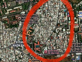 Nhà hiếm p. tăng nhơn phú a  4.5tỷ/2pn hxh q9
