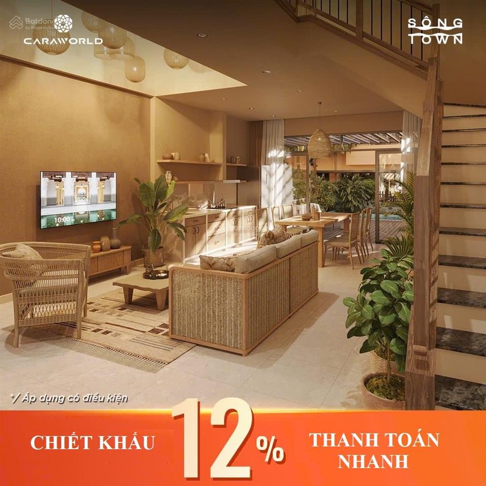 Nhà phố biển caraworld cam ranh, 5,54 tỷ/căn, ck 19.5%, 10% ký hđmb, tt 24tháng, nh miễn lãi+gốc
