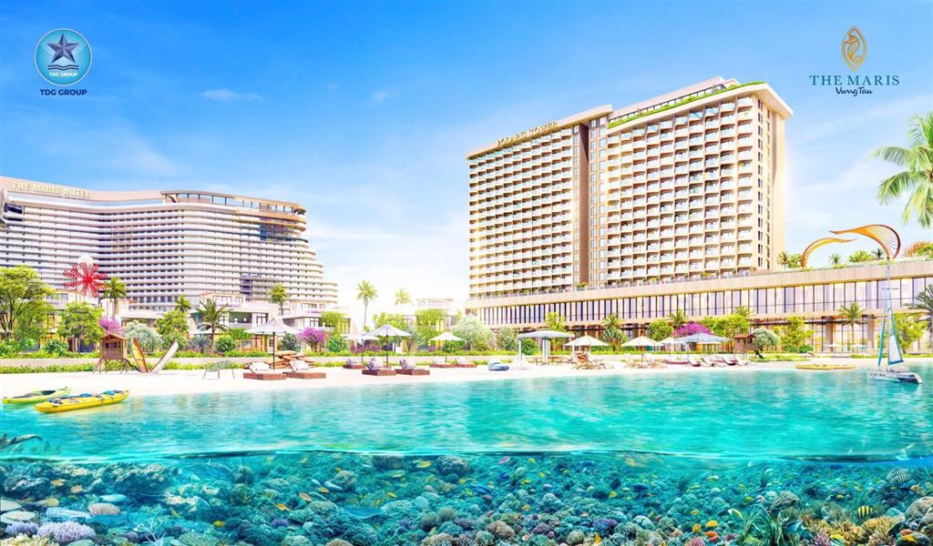 Căn hộ biển the maris vũng tàu từ 3,3 tỷ/căn full nội thất ck 12% tt 26% nhận nhà 34% trong 3 năm