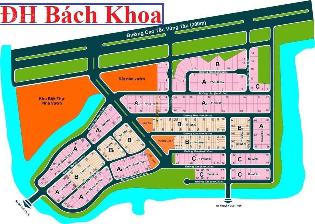 3 nền đất 182m2 và 432m2 giá chủ đất cần bán dự án đh bách khoa quận 9, giá cạnh tranh nhất