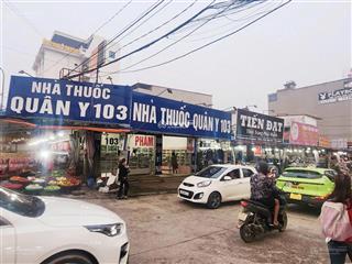 Bán lô góc 137m2 có 4 kiot đang cho thuê 70tr/tháng duy nhất chợ sam sung  phổ yên