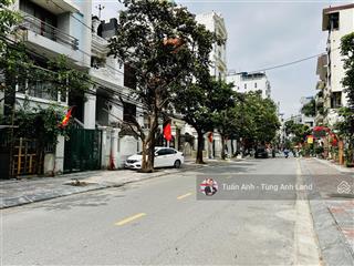 Hàng kịch độc, 118.4m2 đất mặt phố hoàng thế thiện, tuyến 2 lê hồng phong