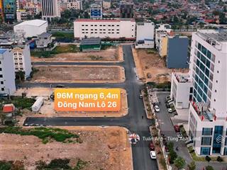 Lô đất 96m2 vip lô 26 lê hồng phong gần trung tâm hành chính ngô quyền