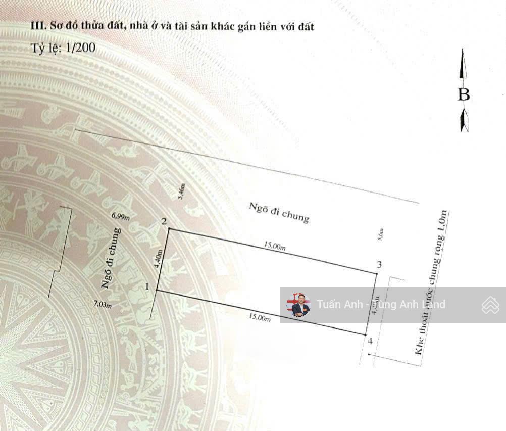 Bán lô góc 66m2, lô đẹp 2 mặt ngõ đà nẵng (gần trường ptth thái phiên)